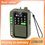 C90 Mini Pocket FM Radio Digital Radios Receiver Wireless Bluetooth MP3 Speaker with LED Display Rec