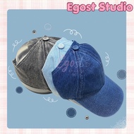 Denim Tennis Half Hat - Style Streetwear Sports Accessories