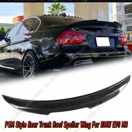 For BMW E90 M3 2008-2012 & E90 3 Series 2005-2011 Sedan Rear Roof Lip Spoiler PSM Style V2 Car Rear 