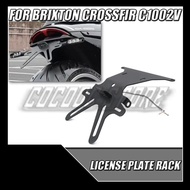 New For Brixton Crossfir C1002V C 1002V Motorcycle Tail Mount License Plate Bracket Rear Bracket Acc