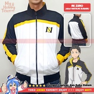Re Zero Natsuki Subaru Premium Embroidery Anime Cosplay Jacket