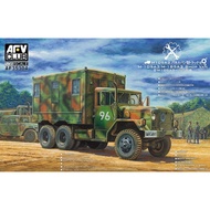 AFV Club AF35304 US M109A3/M185A3 6 X 6 Tour Repair Car With National Army Painting 1/35