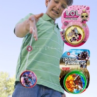 Yoyo Power Speed LED Magic Yoyo Kids Toys Mainan Yoyo Budak Lelaki Mainan Yoyo LOL Classic Cartoon Y