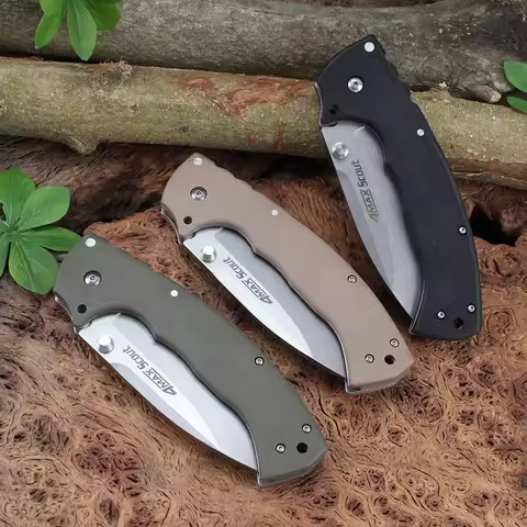 New 4-Max Scout Folding Knife 62RQ Pocket Knife AUS10A Steel Hunting Knives Outdoor Portable Carryin