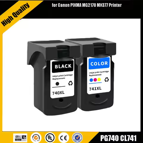 Einkshop PG 740 CL 741 PG740 CL741 PG-740 CL-741 PG-740XL Remanufactured Ink Cartridge for Canon PIX