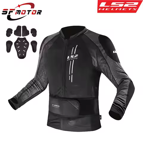 Original LS2 X-ARMOR MJ141 Motorclcle Jacket Elastic Underwear Protection Jacket Summer Armor 7 CE P