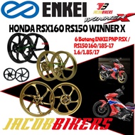 ENKEI HONDA RSX150 / RS150 /WINNER X 6 BATANG SPORT RIM 1.6/1.85-17
