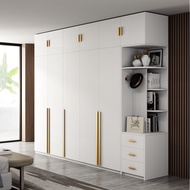 Modular Wardrobe White Wardrobe 2/3/4/5/6 Doors Wardrobe White Luxury