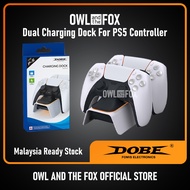 DOBE PS5 Controller Dual Charging Dock Dual Charging Station PS5 Controller Base Charger TP5-0521B