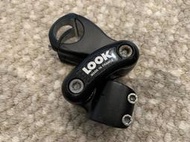 絕版LOOK ERGO  1 1/8吋 31.8 無牙可調 龍頭 鋼管 單速 場地 pista 公路 計時