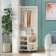 A12953012轉角衣帽櫃 衣架 三角儲物櫃 置物櫃 轉角櫃 收納架 包送貨