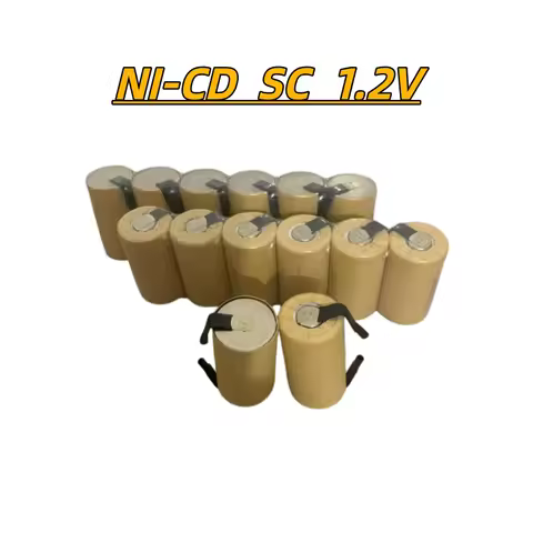 1.2V 3800mAh Sub C Ni-CD Rechargeable Battery SubC Flat Top Battery for Power Tool Repair