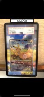 2025 寶可夢 151 CS 皮卡丘 AR RARE PSA 10
