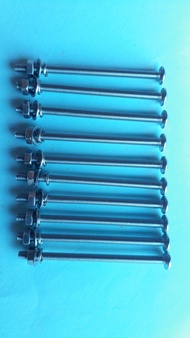 น๊อตM3 น๊อตผู้+เมียพร้อมแหวนอีแปะ แหวนสปริง