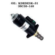 โซลินอยด์วาล์วเครื่องขุด SY225C-9 SY215C-9 KDRDE5K-31 30C50-140 SY235C-9โซลินอยด์วาล์ว SY200-5