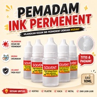 ChomelLote Solvent Pemadam Cop Plastik, Pelembut Foam Stamp