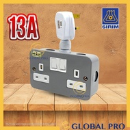 METAL CLAD T-ADAPORT Extension Heavy Duty Extension Penyambung Wayar 15A Extension to 13A Extension 
