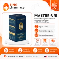 MASTER-URI Botanical Beverage Mix Lemon | Misai Kucing + Pecah Beling | 15 Sachets x 5g