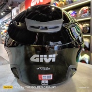 GIVI M30.3 D-VISOR SOLID BLACK JET HELMET