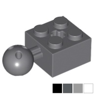 Bricks Tech - Brick S 2 x 2 Mod w/ Ball Joint & Axle Hole - 57909 57909b