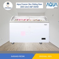 Chest Freezer / Freezer Box Kaca Aqua [332 Liter] AQF 332SD