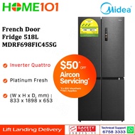 Midea French Door Fridge 518L MDRF698FIC45SG