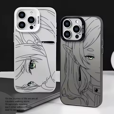 Hot Japan Anime Comics Frieren Phone Case for Samsung Galaxy S25 S24 S23 S22 S21 Note20 Ultra Plus 4
