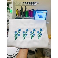 Embroidered pillow case 20x30