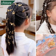 CFSTORE 20Pcs Antique Style Butterfly Hollow Metal Hair Rings Adjustable Braiding Cuff Clips Dreadlo