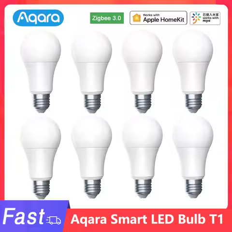 2023 NEW Aqara Smart LED Bulb T1 Zigbee 3.0 Bluetooth E27 2700K-6500K 220-240V Smart Home Lamp Light