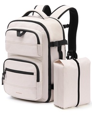 BAGSMART Travel Backpack for Women Men, 40L Flight Approved Carry on Backpack with Shoe Bag, TSA Lar