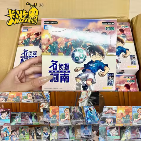New Original KAYOU Detective Conan Vol.6 Collectable Card TCG Card Allies Of Remembrance Booster Pac