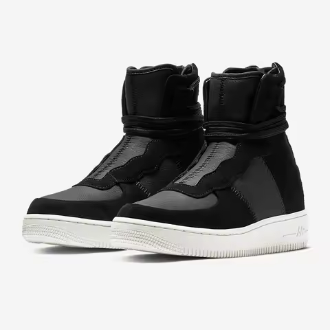 Nike genuine Air Force 1 AF1 black and white new transformation women's board shoes BV8252-001