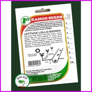ↁ ⍉ ◩ Ramgo Lettuce Lollo Bionda Seeds