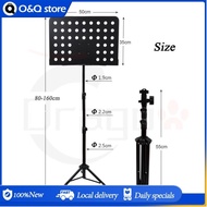 【Local delivery】New Music Stand Heavy Duty Music Stand Conductor Stand Music Stand Foldable Professional Height Adjustable Music Sheet Book Holder