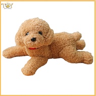 deveodo Dog Doll Reliable and Durable Dog Toy Adorable Lifelike Teddy Dog Stuffed Animal Toy for Kid