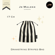 กระเป๋าผ้าแบบรูดโจ มาโลน💰 ใส่ของหรือเครื่องสำอางค์ของขวัญจาก Jo Malone | Christmas 🎄 Limited Edition Gifts Bag 👑 เลือกแบบและขนาด 🌟