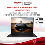 MSI Stealth 18 Mercedes AMG A1VHG-037MY Gaming laptop | Intel Ultra 9-185H | 64GB RAM 2TB SSD | 18" 