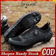【CEYMME】Cleats Shoes mtb Cycling Shoes mtb Bicycle Shoes Bike Shoes Superior Quality Korean Trend Fashion Wear-resistant Cycling shoes road bike Ventilation Ultralight Non-slip Self-locking Professional Breathable Big Size 36-47