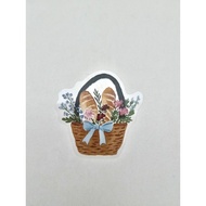 Baguette flower basket