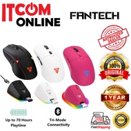 FANTECH CRYPTO II & KANATA WITH DOCKING STATION TRI-MODE BLUETOOTH WIRELESS MOUSE