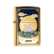 【ZIPPO官方旗艦店】玉兔相伴(亞洲限量款)防風打火機 CZA-2-36