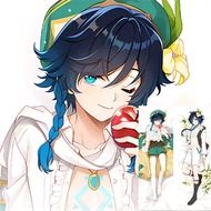 Game Genshin Impact Venti Pillow Case Dakimakura Otaku 2-Side Throw Cushion Pillow Cover Case