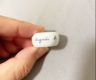 Agnes b 白色陶瓷戒指 porcelain ring