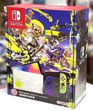 Nintendo switch Splatoon3 OLED 主機