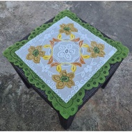 Taplak Meja Tamu Cantik Premium Quality New Arrival UK 50x50cm