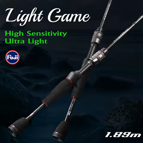 TSURINOYA High Sensitivity Fishing Rod DEXTERITY Ⅱ 1.89m 632UL Section 2 Fast Action Ultralight AJIN