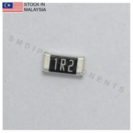 10PCS Taiwan-Grade 1.2R ±5%, 1206 SMD Resistor (1R2)