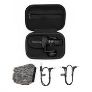 Saramonic Multi-Pattern Camera-Mountable Shotgun Microphone for Cameras and Mobile with Headphone Ou