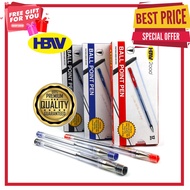 HBW Ballpen 2000 HBW 2000 Ballpen Black, Blue, Red School Supply 12pcs/Box